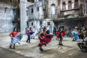 Cuba, Havanna, Yoruba women, dancing Cuba, Havanna, Yoruba women, dancing